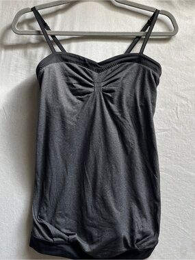 Lululemon "Pure Focus" Tank Top with Built-In Shelf Bra 4